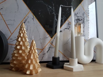 Tweelingkaars dipped LINNEN