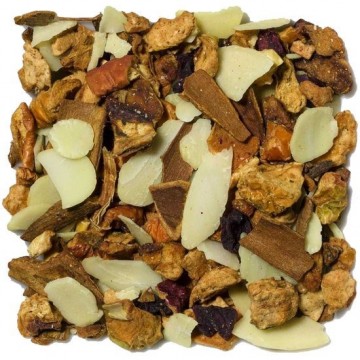 Amandelthee in zak inhoud