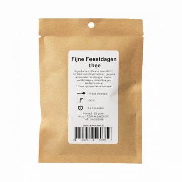 Arelo fijne feestdagen thee ingredienten