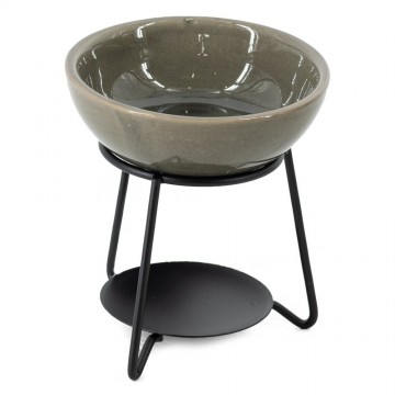 Geurbrander keramiek grijs