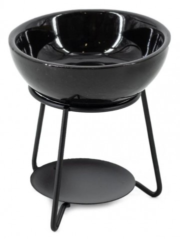 Geurbrander keramiek zwart