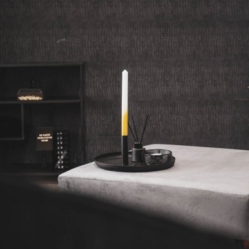 Hv kaarsen goud wit sfeer 0