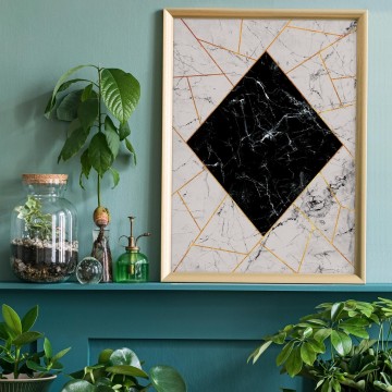 Marmeren print 30x40