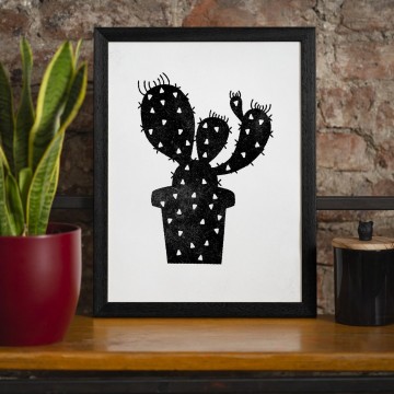 Print cactus 21x30