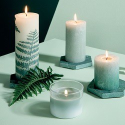 Varen kaars sfeerfoto